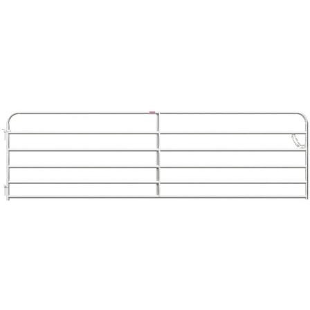 12 Ft 6-Rail Galvanized Gate