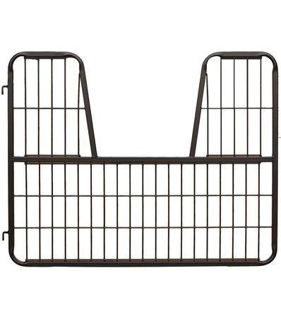 Half Stall Gate with Yoke - Black