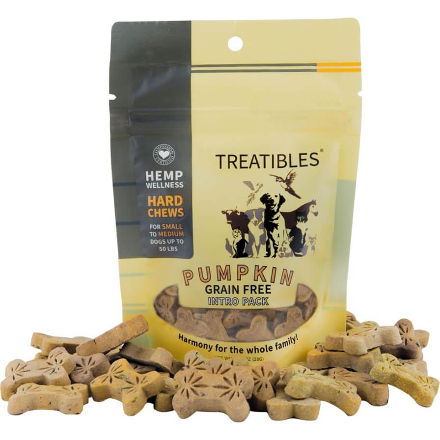 Treatibles Hard Chews - Pumpkin