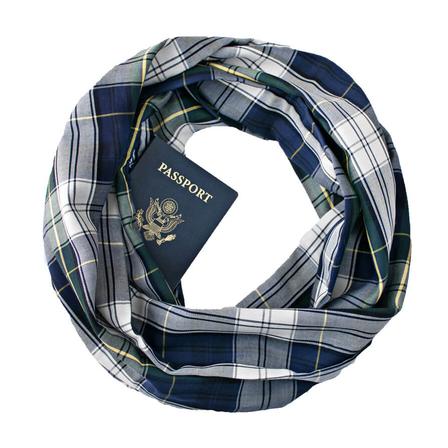 Infinity Loop Secret Pocket Jackson Scarf