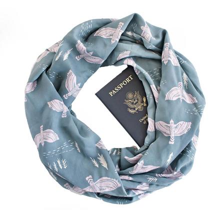 Infinity Loop Secret Pocket Point Reyes Scarf
