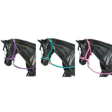Breyer Hot Colored Nylon Halters - 3 Piece Assortment
