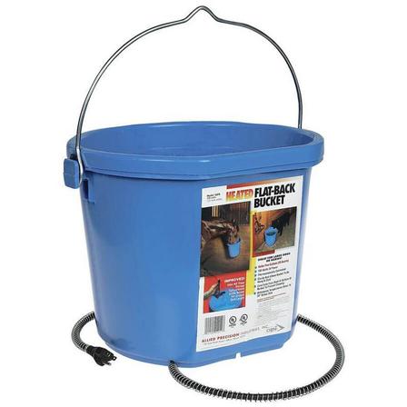 Heated Flatback Bucket - 5 Gallon