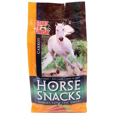 Manna Pro Start To Finish® Carrot Horse Snacks - 5 Lbs