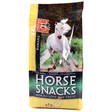 Manna Pro Start To Finish® Bananas Horse Snacks - 5 Lbs