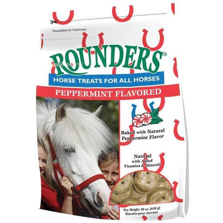 Rounders Peppermint Horse Treats - 30 Oz