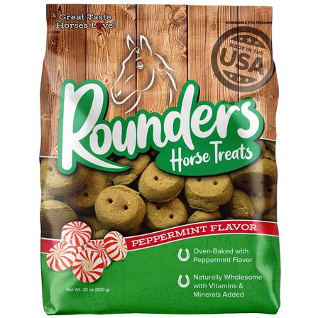 Rounders Peppermint Horse Treats - 30 Oz