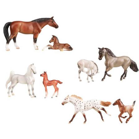 Breyer Stablemates Horse & Foal 4 Piece Assortment