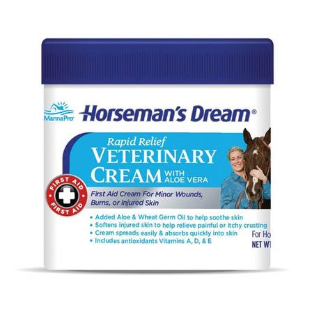 Horsemen's Dream Rapid Relief Veterinary Cream - 16 Oz