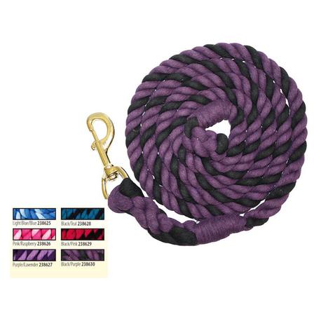 Equi-Sky Triple Lead Line - Black & Pink