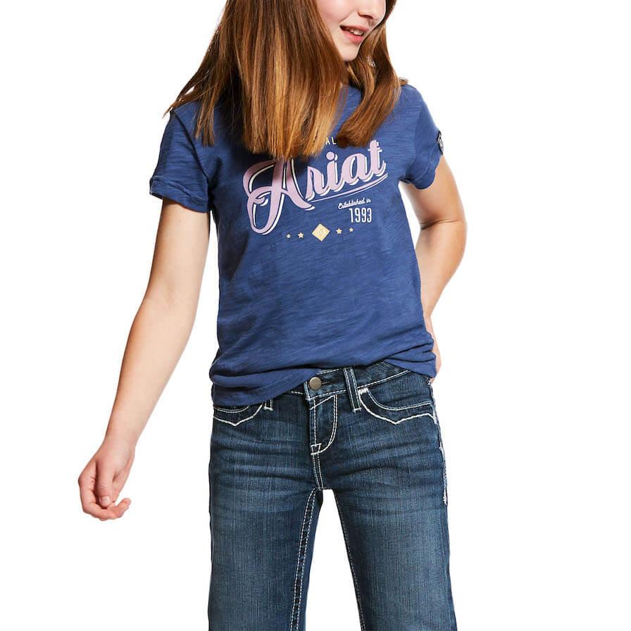 Ariat Girls Logo Tee