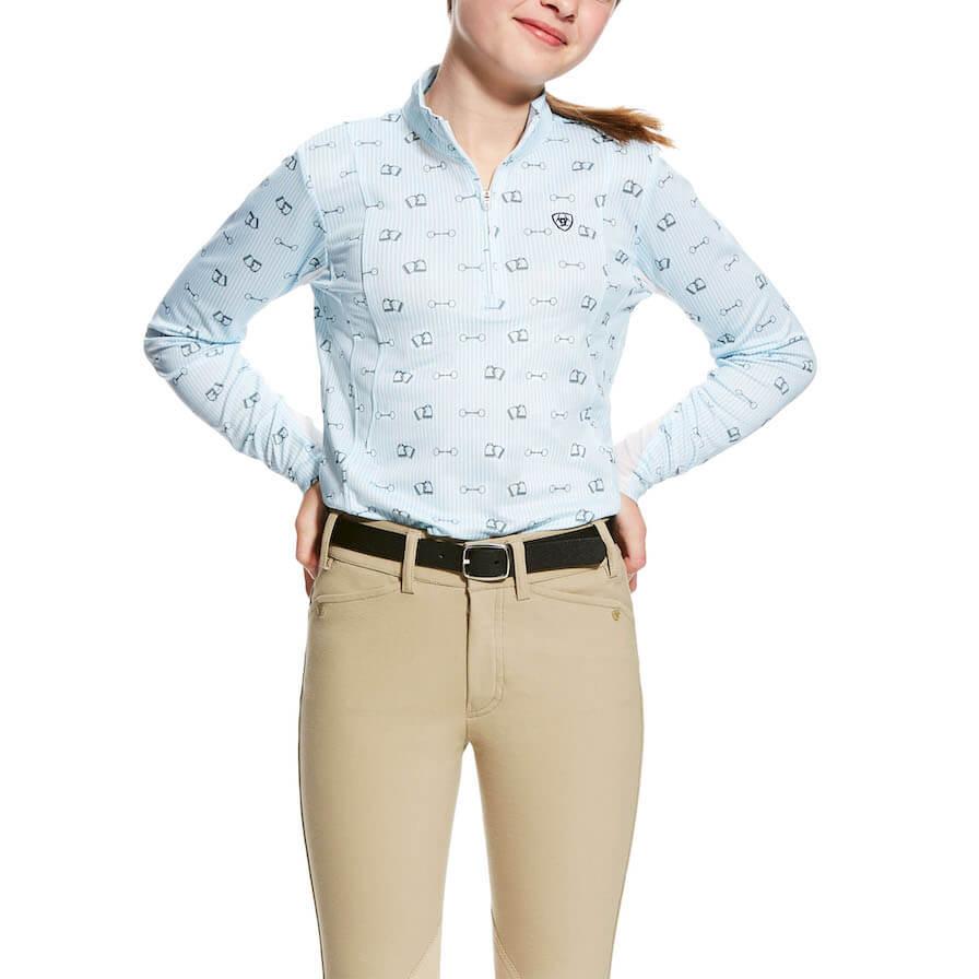 Ariat Girls Sunstopper 1/4 Zip Top