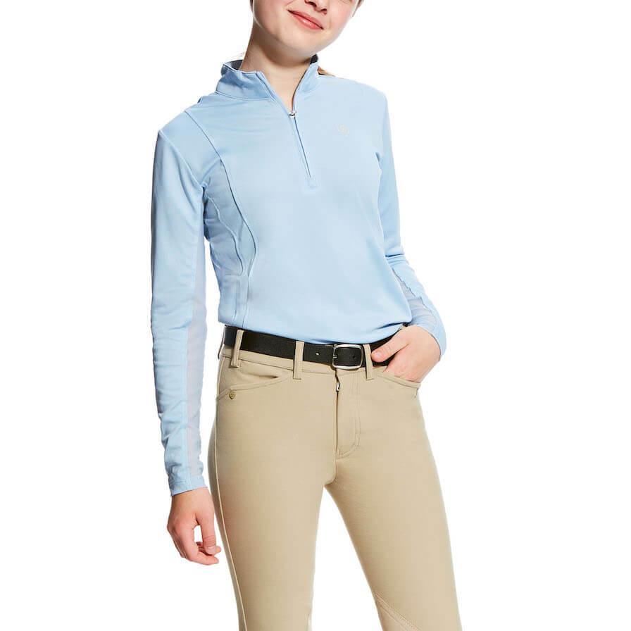 Ariat Girls Sunstopper 1/4 Zip Top