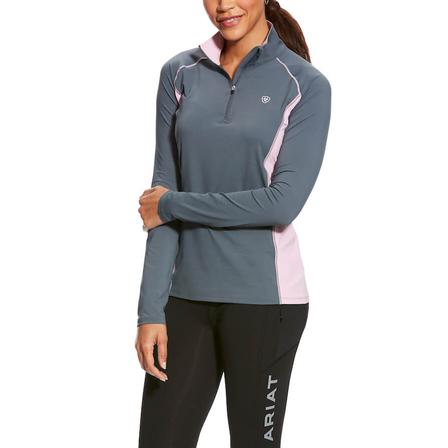 Ariat Womens Tri Factor 1/4 Zip Top