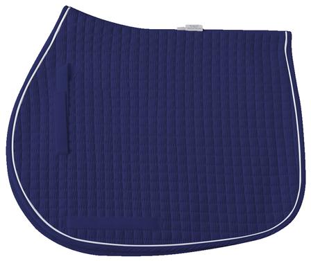 Cotton Quilted All Purpose Square Pad - Pony NAVY/WHITE