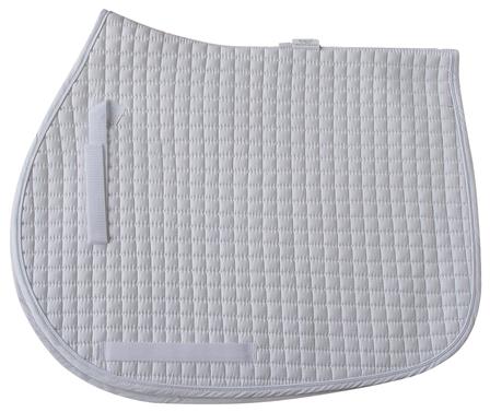 Cotton Quilted All Purpose Square Pad WHITE