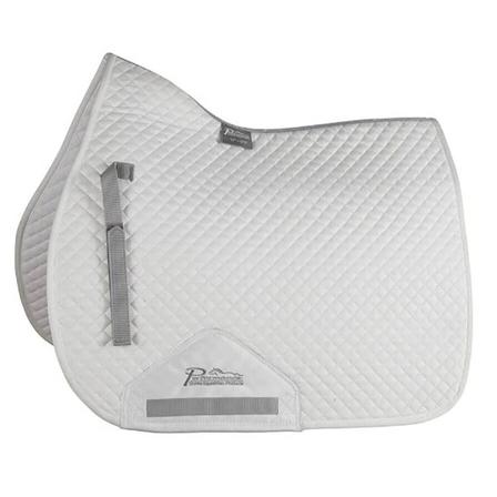 Equestrian Performance Suede All Purpose Saddle Pad WHITE