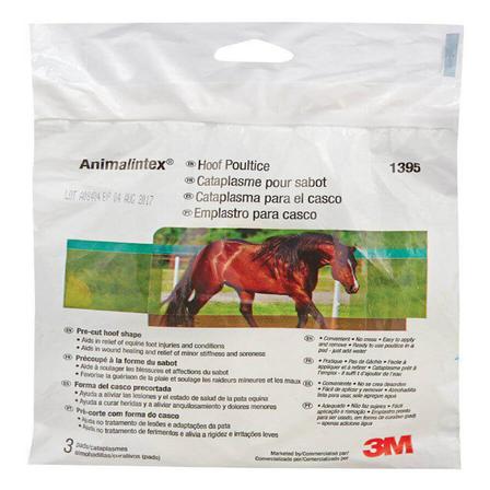 AnimalIntex Poultice Hoof Pads - 3 Pack