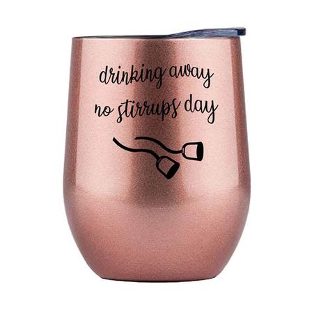 Spiced Equestrian Insulated Wine Cup