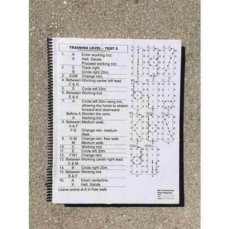 Whinny Widgets BIG PRINT Dressage Text Book - 2019