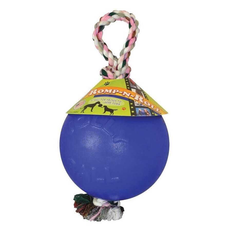Romp- N- Roll Ball Dog Toy - 8 Inch
