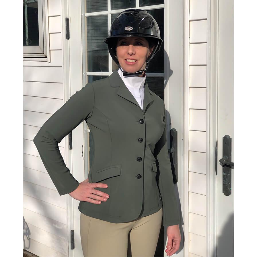 Grand Prix Ladies Madelyn Show Coat - Tk Fabric