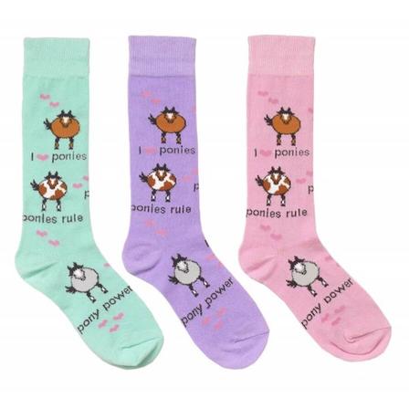 Childs Pony Power Knee High Socks