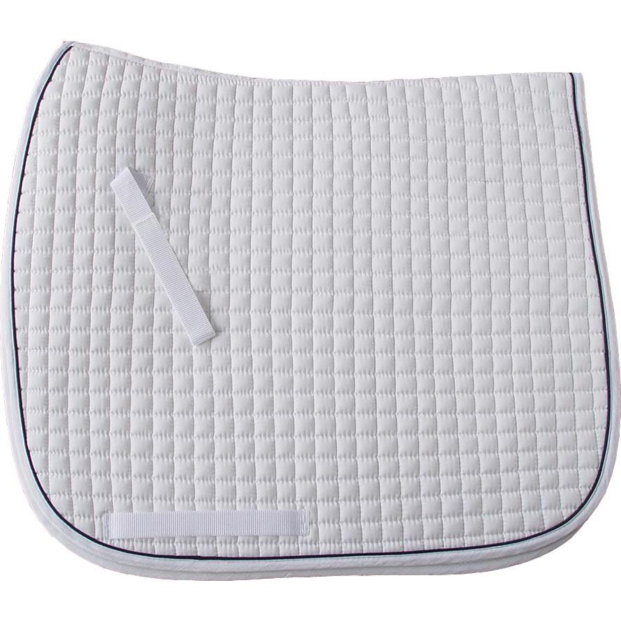  Cotton Quilted Dressage Square Pad With Piping