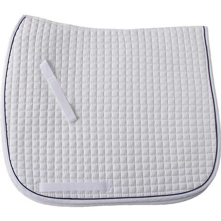 Cotton Quilted Dressage Square Pad with Piping