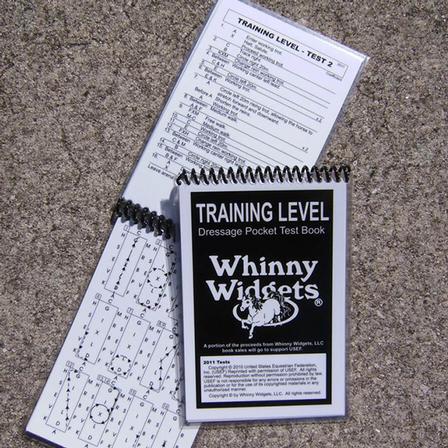 Whinny Widgets Training Level Dressage Test Book - 2019