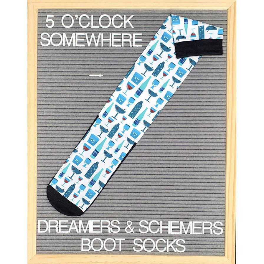 Dreamers & Schemers Boot Sock - Spring 2019