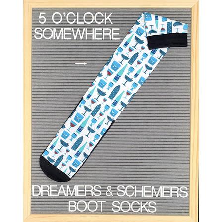 Dreamers & Schemers Boot Sock - Spring 2019