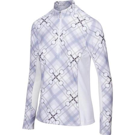 Arista Ladies Printed Long Sleeve Quarter Zip