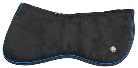 Equestrian Jump Memory Foam Half Pad BLACK/ROYAL/BLACK