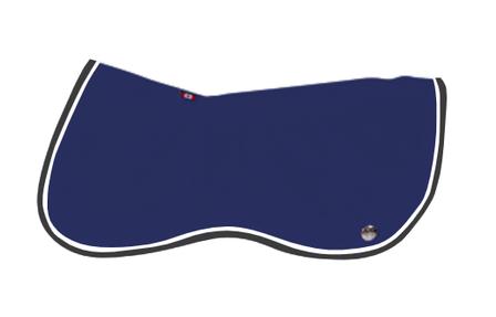 Equestrian Jump Memory Foam Half Pad MIDNIGHT/WHT/DKGRY
