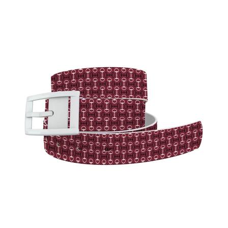 C4 Graphic Belt with Standard Buckle BITS_MAROON