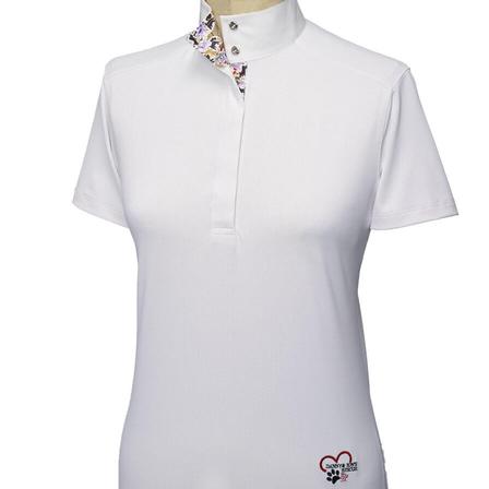 “Danny & Ron’s Rescue” Girls Wrap Collar Short Sleeve Talent Yarn Shirt