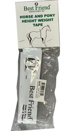 Horse and Pony Weight and Height Tape