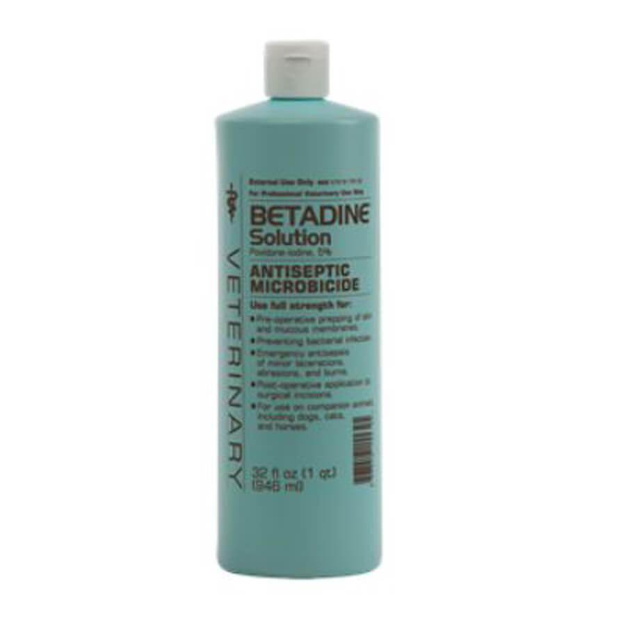 Betadine Solution - 32 Oz