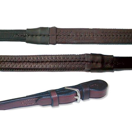 Nunn Finer Buckle End Rubber Reins 5/8