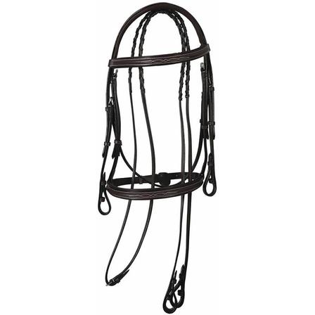 Henri de Rivel Pro Mono Crown Fancy Stitched Padded Bridle