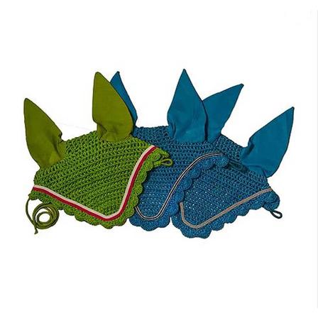 Horse Fly Bonnet with Scalloped Edges