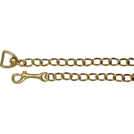 Lead Chain Brass Plated - 24