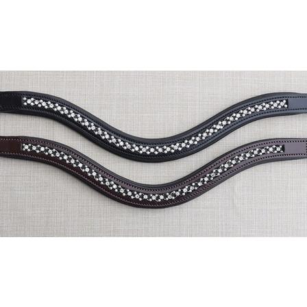 Curved Pearl Browband