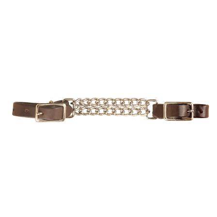 Curb Strap With Double Chain DARK_OIL
