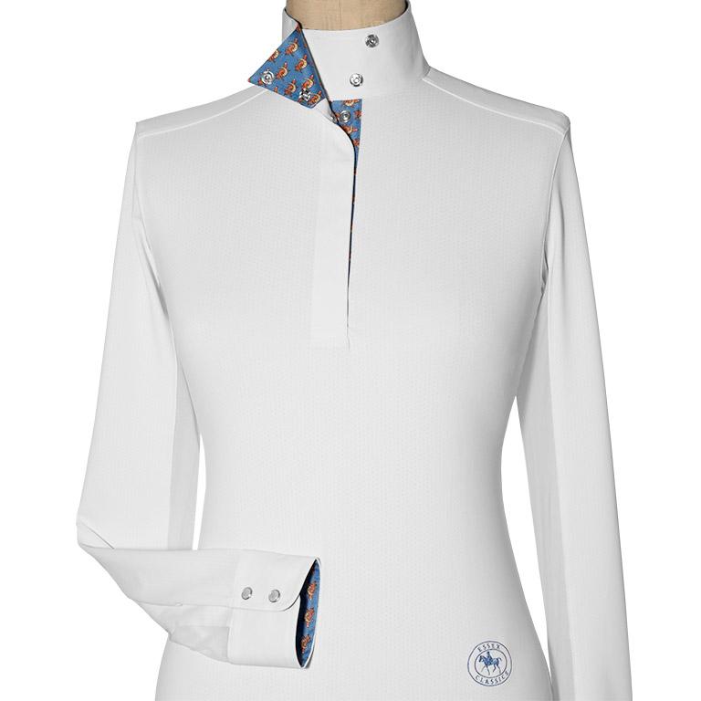 “ Fox ” Girls Talent Yarn Wrap Collar Show Shirt