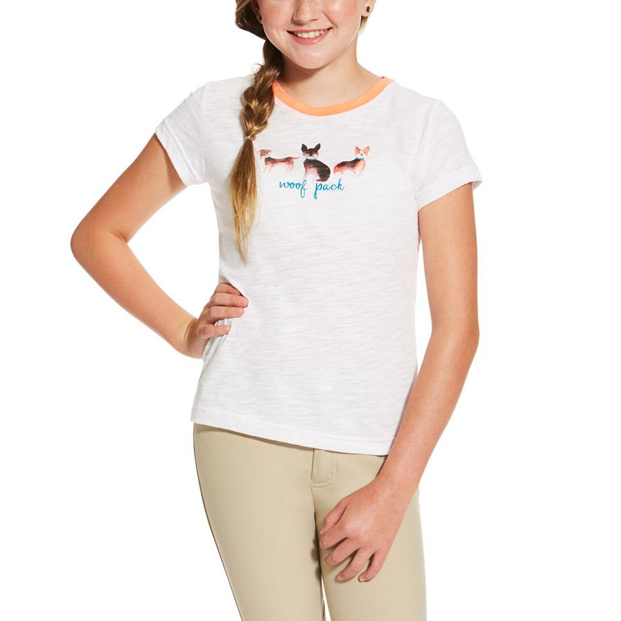 Ariat Girls Woof Pak Tee