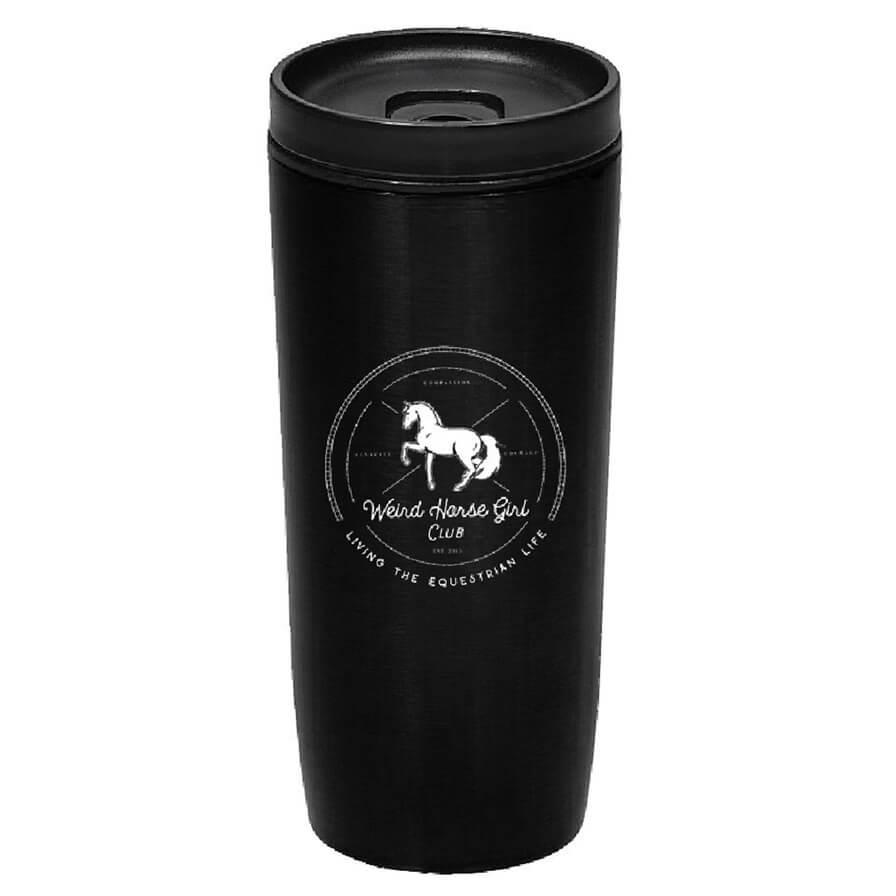 Wierd Horse Girl Club Travel Tumbler