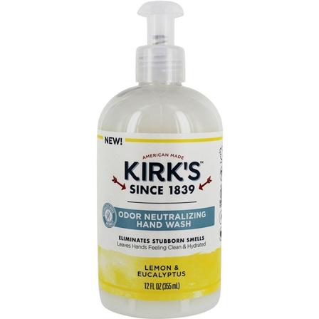 Kirk's Odor Neutralizing Hand Wash - 12 Oz