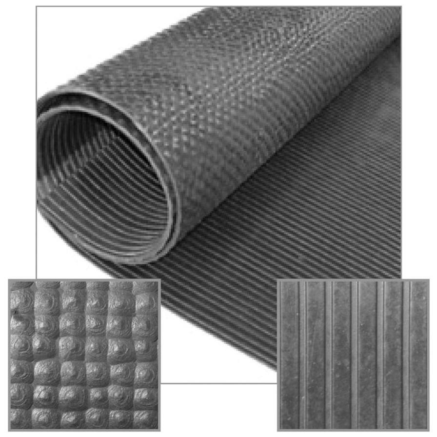Pre- Cut Rubber Mat - 48 X 72 Inch